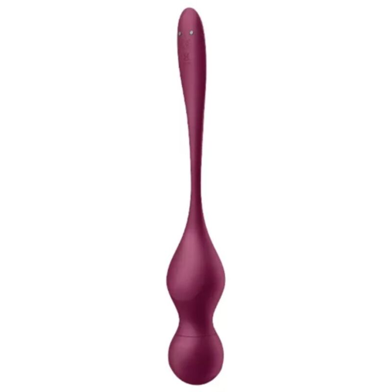 SATISFYER - LOVE BIRDS VARIANT VIBRATING BALLS FREE APP RED WINE