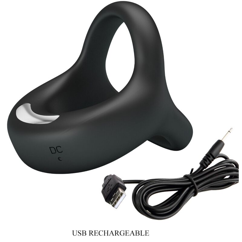 PRETTY LOVE - ELLIOTT AANNEAU VIBRATOR BLACK