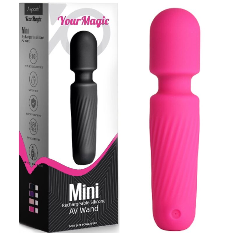 ARMONY - YOUR MAGIC MASSAGER & RECHARGEABLE VIBRATOR 10 VIBRATIONS PINK