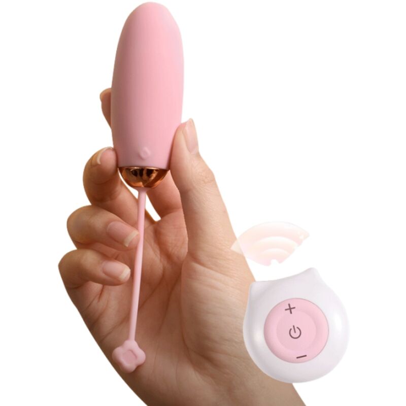 ARMONY - KITTY FUN EGG REMOTE CONTROL VIBRATOR 10 VIBRATIONS PINK