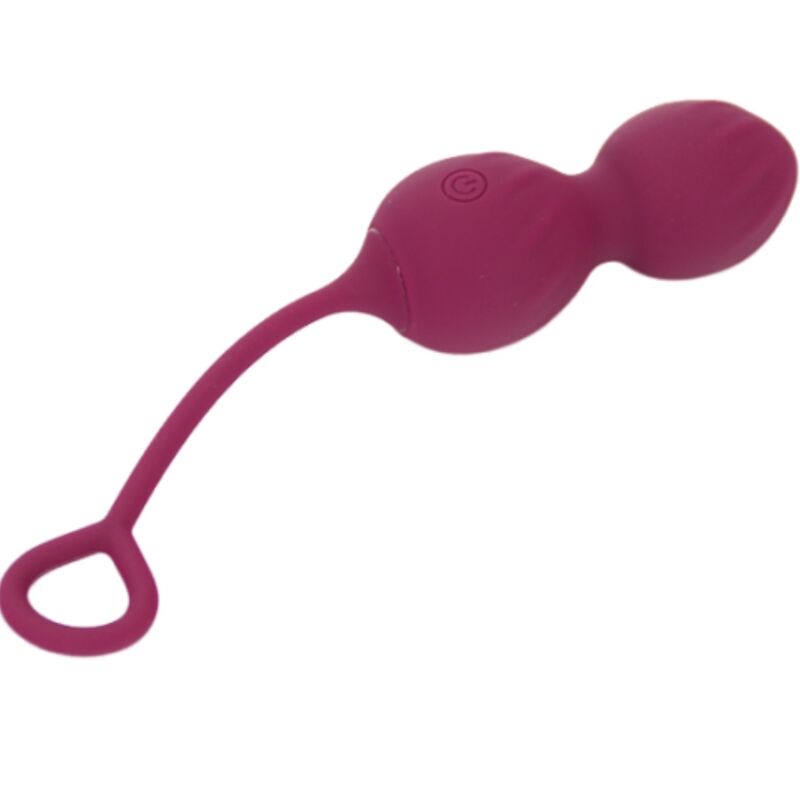 ARMONY - BLOSSOMS VAGINAL DUMBBELL REMOTE CONTROL VIBRATOR 10 VIBRATION MODES DARK RED