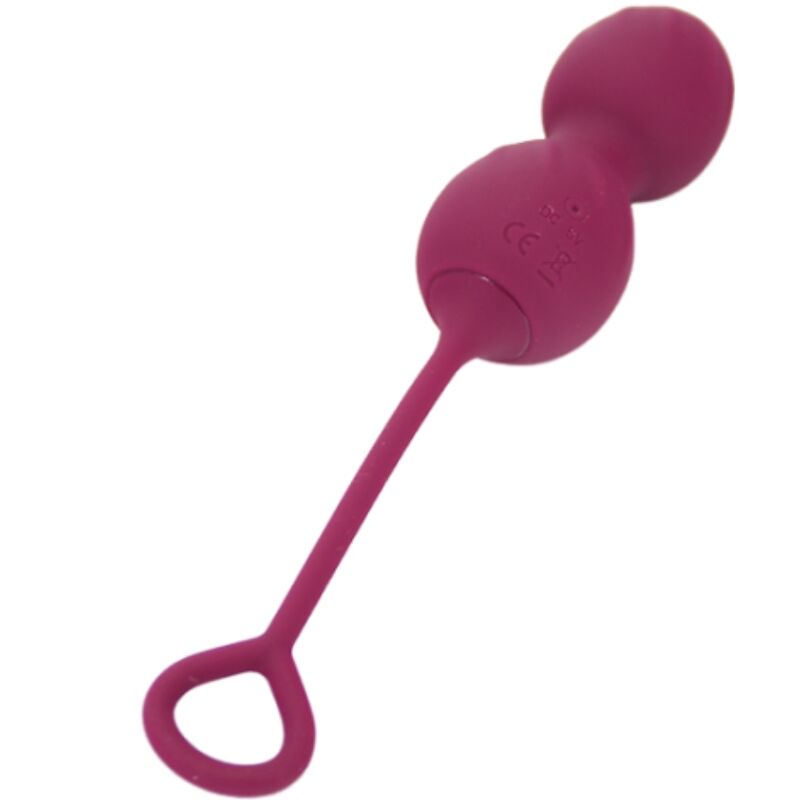 ARMONY - BLOSSOMS VAGINAL DUMBBELL REMOTE CONTROL VIBRATOR 10 VIBRATION MODES DARK RED