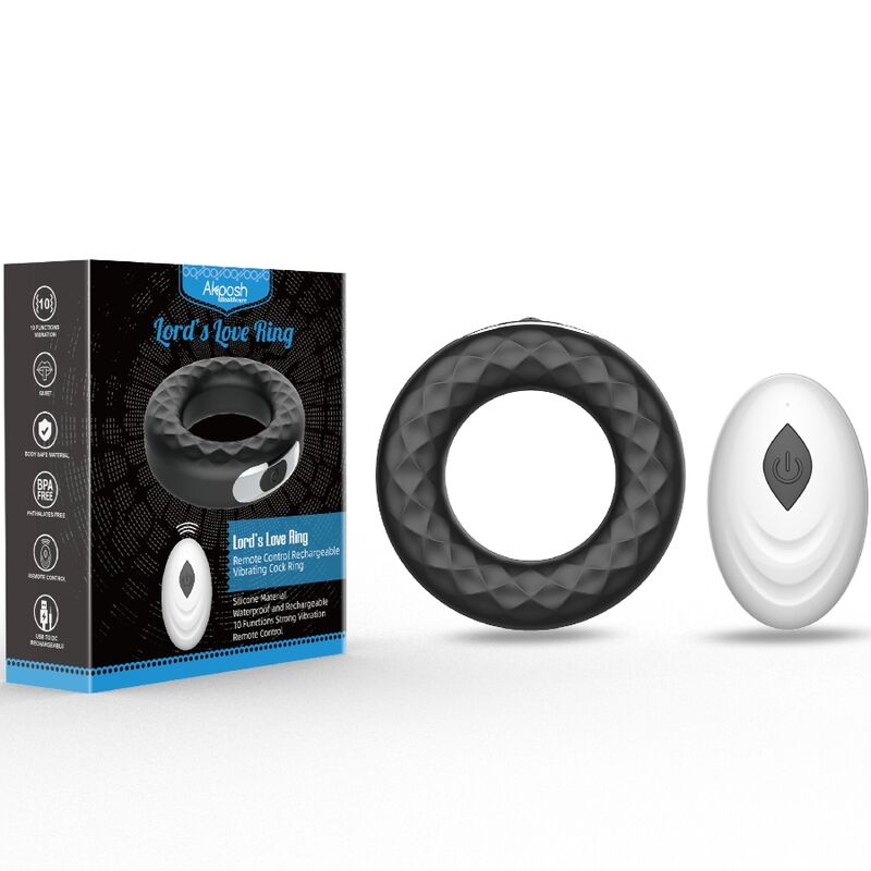 ARMONY - LORD'S LOVE REMOTE CONTROL VIBRATOR BLACK