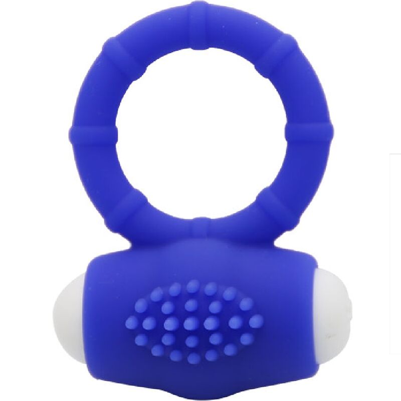 ARMONY - POWER O VIBRATING SILICONE RING BLUE