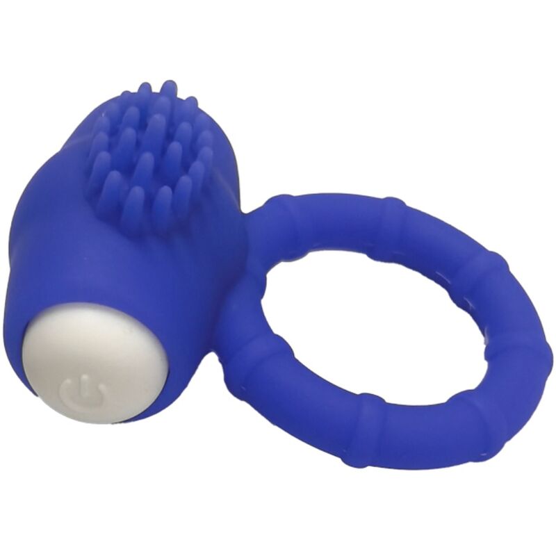 ARMONY - POWER O VIBRATING SILICONE RING BLUE