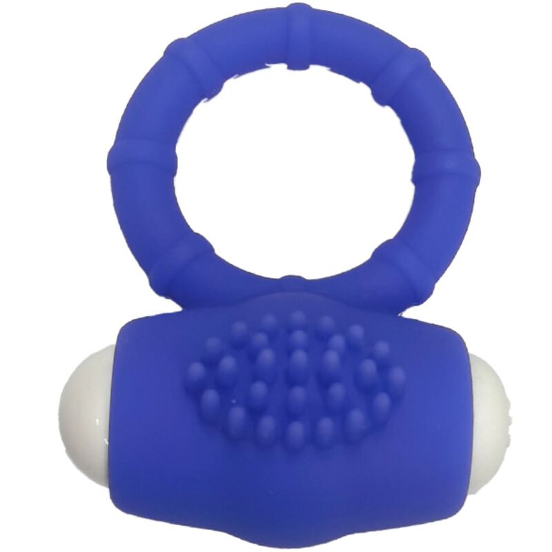 ARMONY - POWER O VIBRATING SILICONE RING BLUE