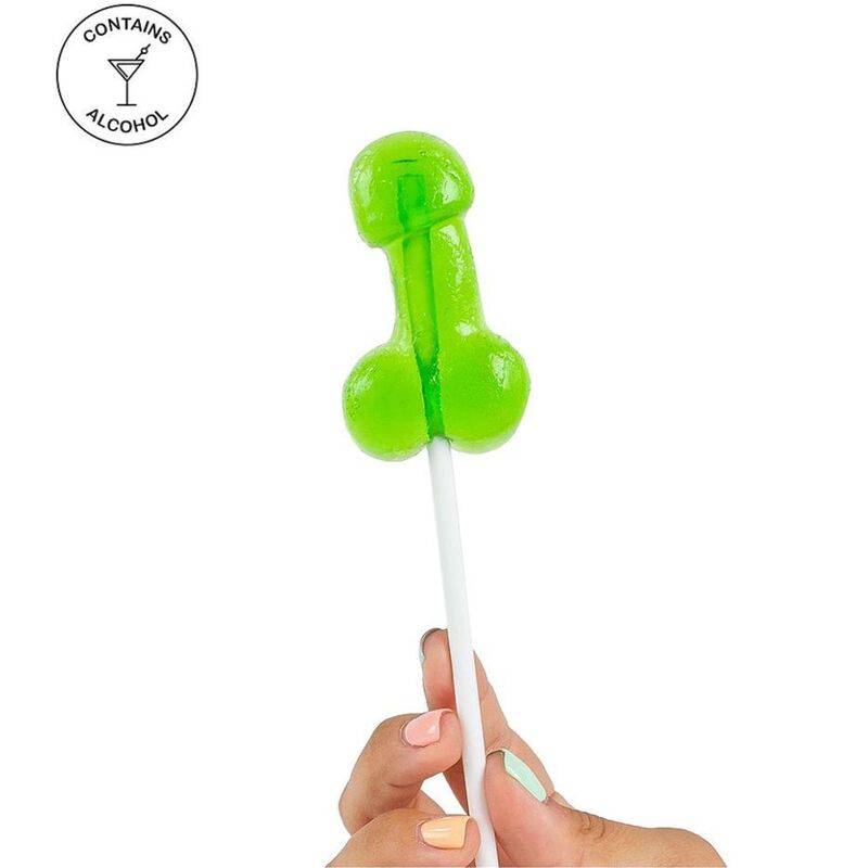 SECRETPLAY - COCK LOLLIPOP WITH ALCOHOLIC CAIPIRINHA