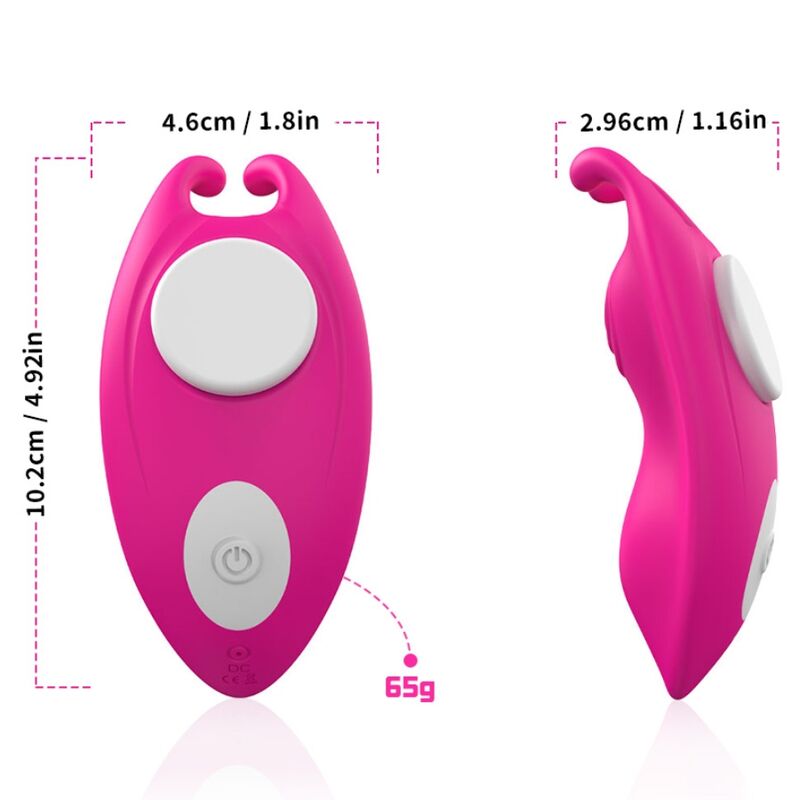 ARMONY - HONEYBEE WEARABLE G-SPOT VIBRATOR PANTIES FUCHSIA - FREE APP