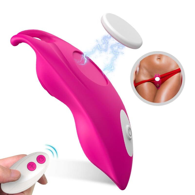 ARMONY - HONEYBEE WEARABLE G-SPOT VIBRATOR PANTIES FUCHSIA REMOTE CONTROL