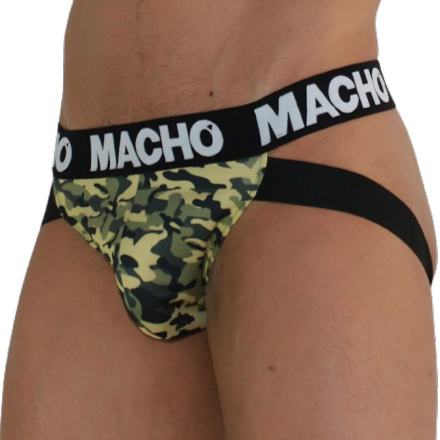 MALE - MX28MV MILITARY GREEN JOCKSTRAP