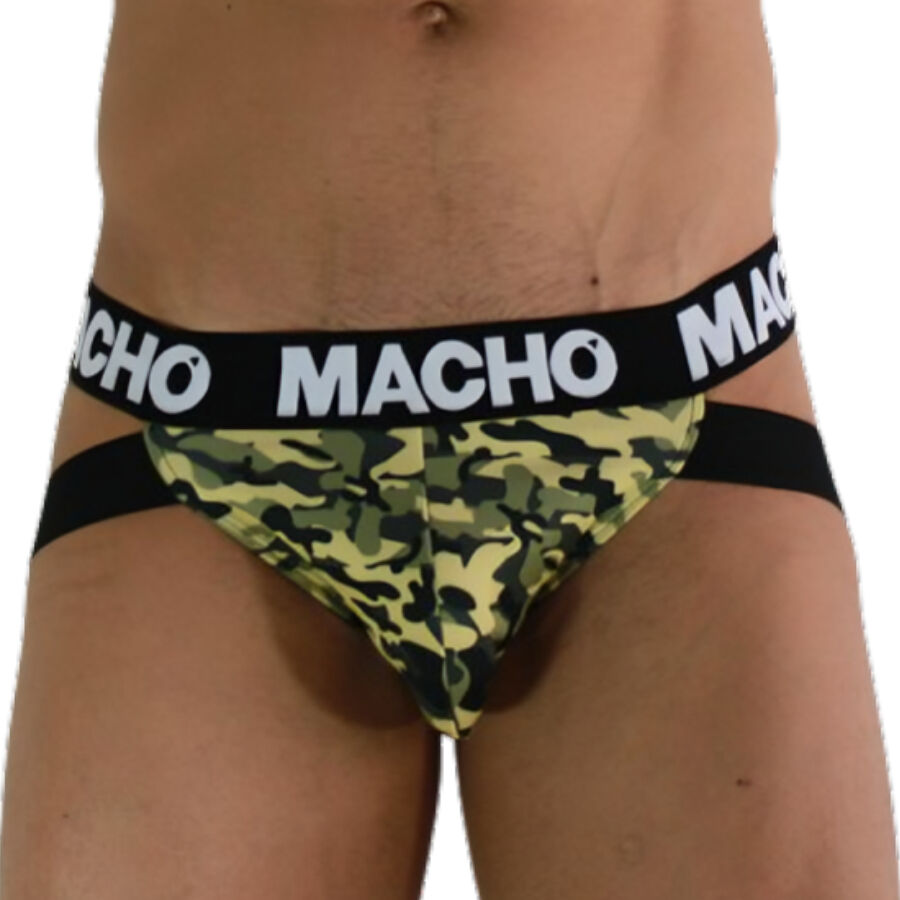 MALE - MX28MV MILITARY GREEN JOCKSTRAP