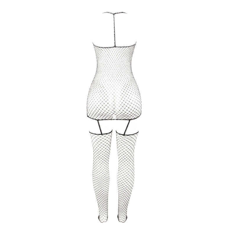 SUBBLIME - 951955 SHINY FISHNET BODYSUIT ONE SIZE