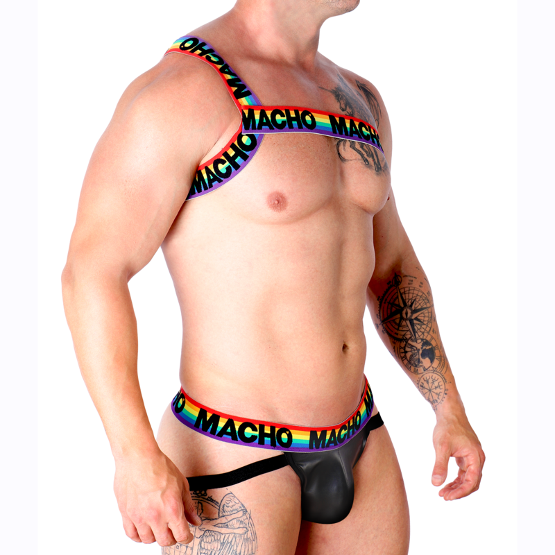 MACHO - PRIDE ROMAN HARNESS S/M