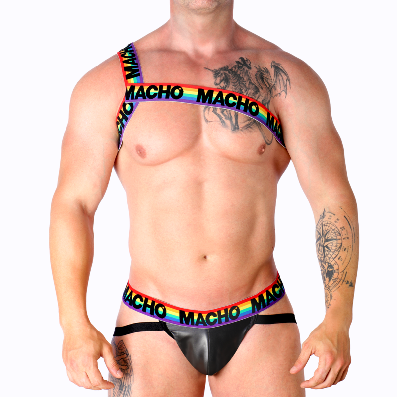 MACHO - PRIDE ROMAN HARNESS S/M