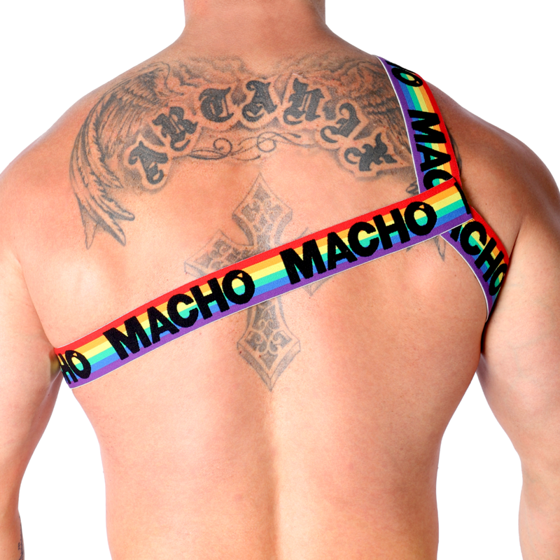 MACHO - PRIDE ROMAN HARNESS S/M