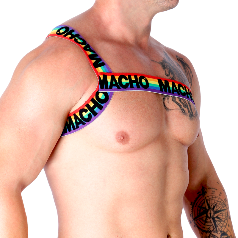 MACHO - PRIDE ROMAN HARNESS S/M