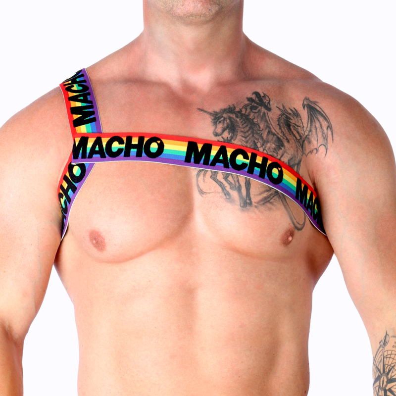 MACHO - PRIDE ROMAN HARNESS S/M