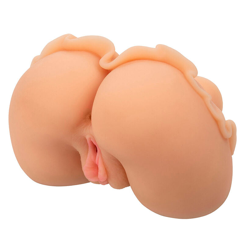 CALEXOTICS - THE PEEP SHOW GIRL REALISTIC FLESH DOUBLE MASTURBATOR