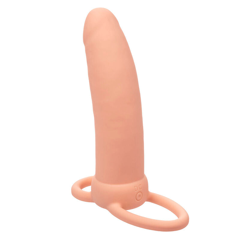 CALEXOTICS - MAXX THICK DOUBLE PENETRATOR 10 VIBRATIONS FLESH