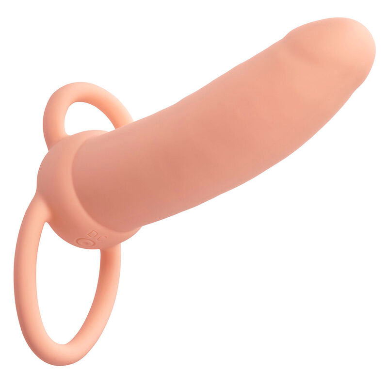 CALEXOTICS - MAXX THICK DOUBLE PENETRATOR 10 VIBRATIONS FLESH