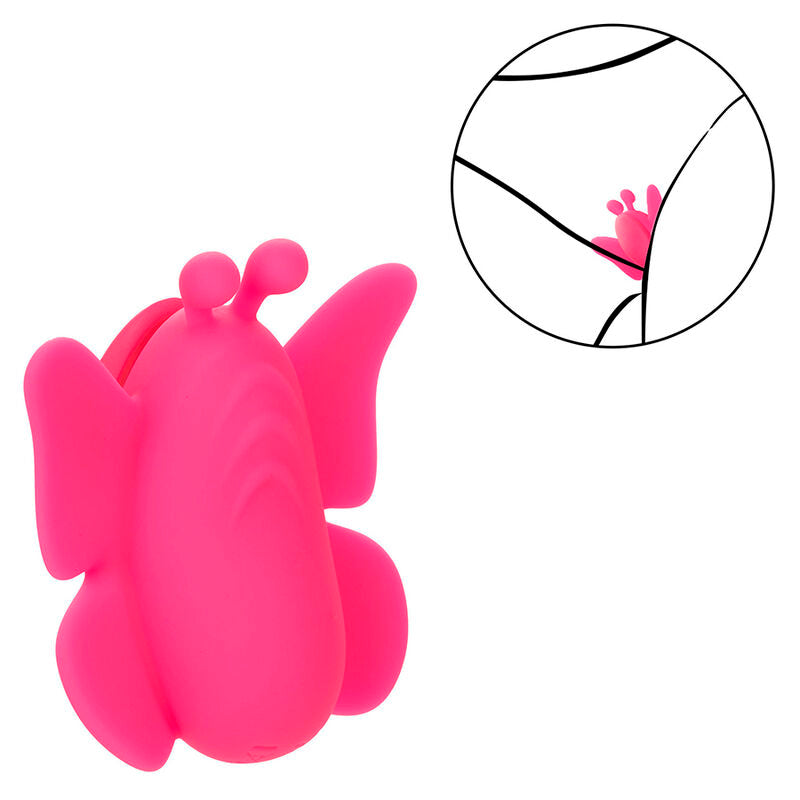CALEXOTICS - NEON VIBES FLUTTER VIBE 10-FUNCTION VIBRATOR PINK