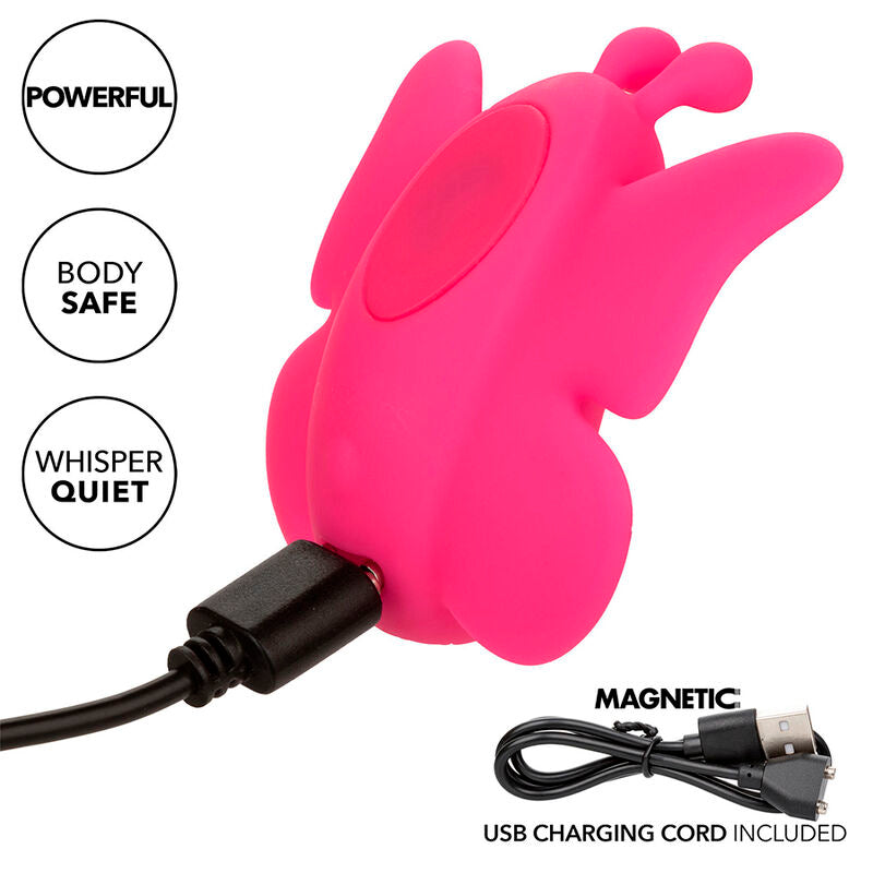 CALEXOTICS - NEON VIBES FLUTTER VIBE 10-FUNCTION VIBRATOR PINK