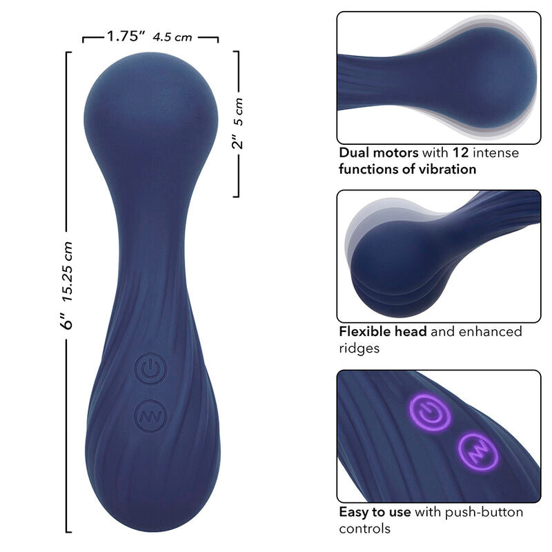 CALEXOTICS - CHARISMA TEMPTATION 12 FUNCTION VIOLET MASSAGER