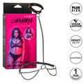 CALEXOTICS - EUPHORIA HALTER COLLAR AND LEASH PLUS SIZE
