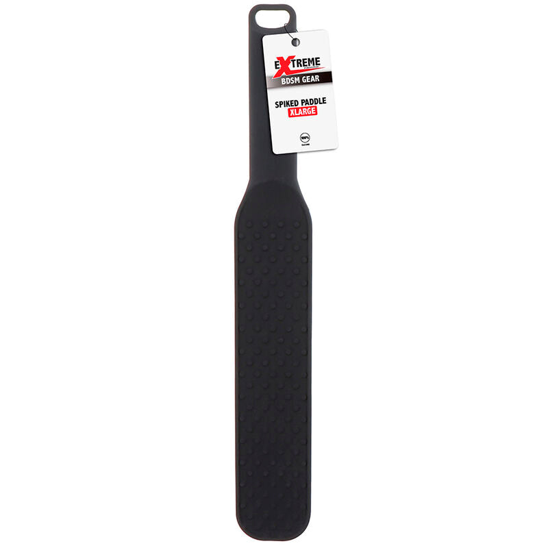 HIDDEN DESIRE - BLACK EXTRA WIDE SPIKED PADDLE