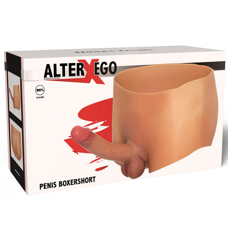 HIDDEN DESIRE - ALTER EGO BOXERSHOT WITH 18 CM PENIS SIZE L