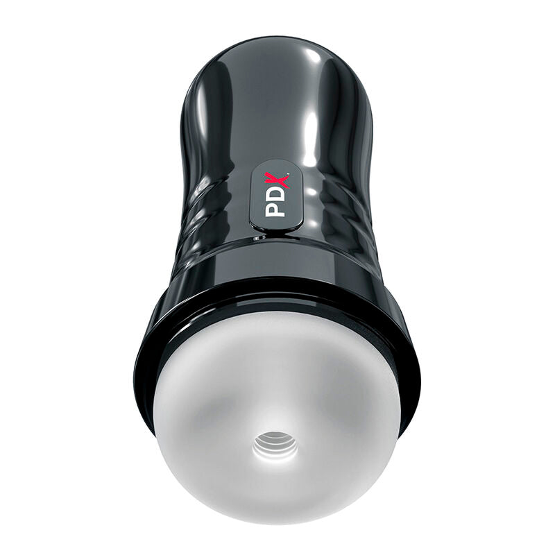 PDX EXTREME - SELF-LUBRICATING TRANSPARENT SLIDE & GLIDE MASTURBATOR