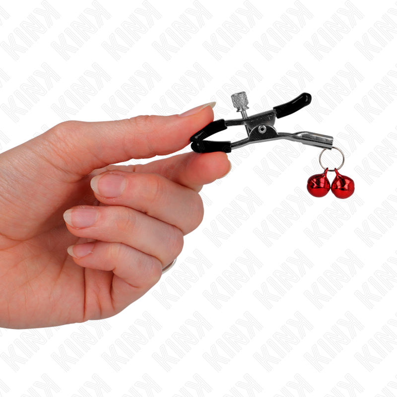 KINK - DOUBLE BELL TONGS RED 6 CM