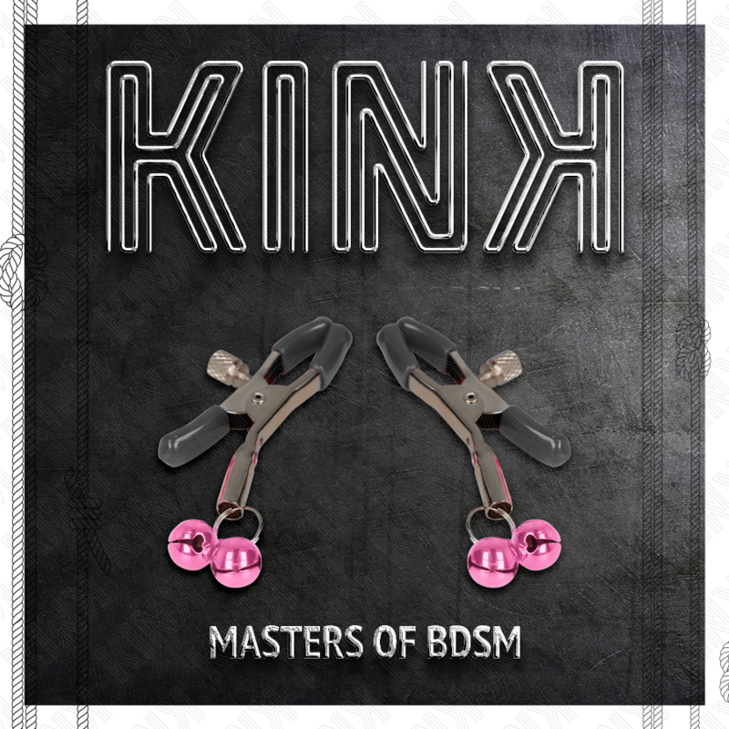 KINK - PINK DOUBLE BELL TONGS 6 CM