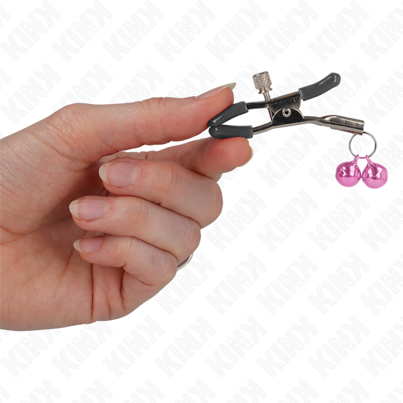 KINK - PINK DOUBLE BELL TONGS 6 CM