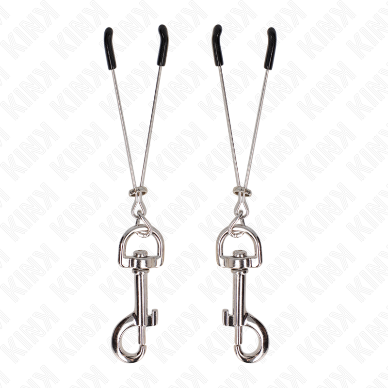 KINK - METON CLIP FINE HOOK SILVER 7 CM