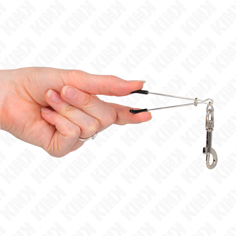 KINK - METON CLIP FINE HOOK SILVER 7 CM