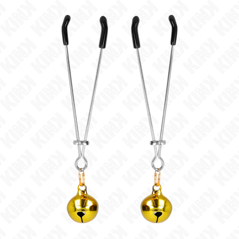 KINK - BELL SHAPED SLIM PHONE GRIPS GOLD 7 CM