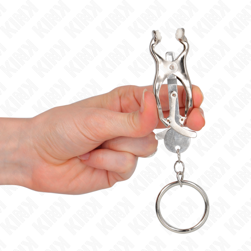 KINK - JAPANESE CLOVER O-RING PHONE CLAMPS SILVER