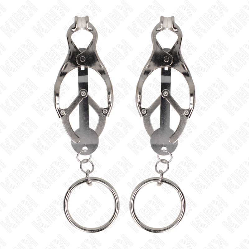 KINK - JAPANESE CLOVER O-RING PHONE CLAMPS SILVER