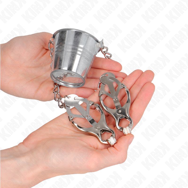 KINK - WEAVING CLAMP WITH SILVER BUCKET