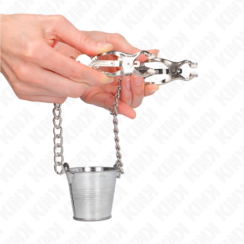 KINK - WEAVING CLAMP WITH SILVER BUCKET