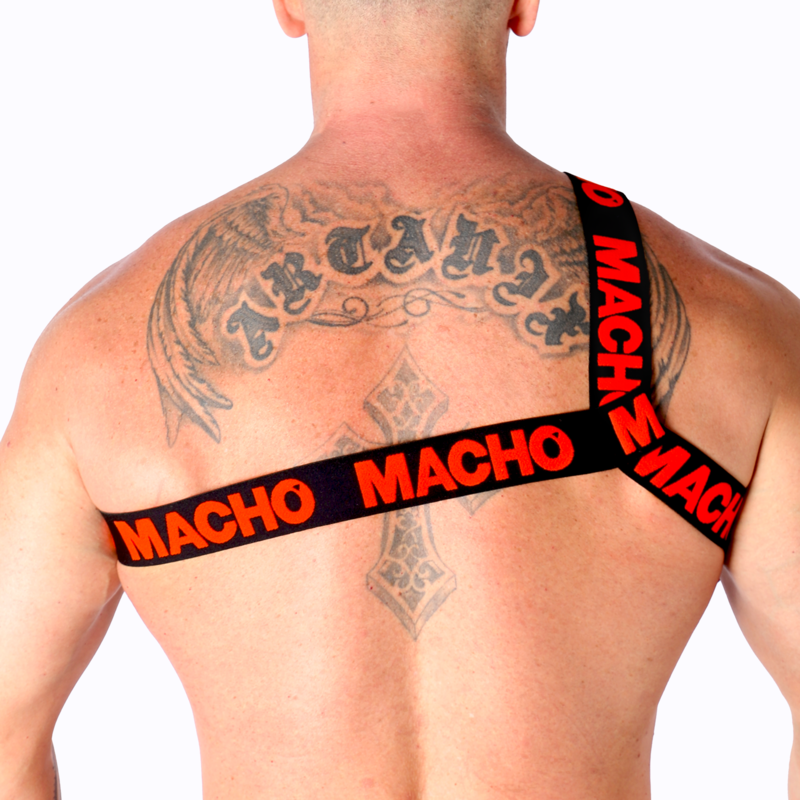 MACHO - RED ROMAN HARNESS S/M