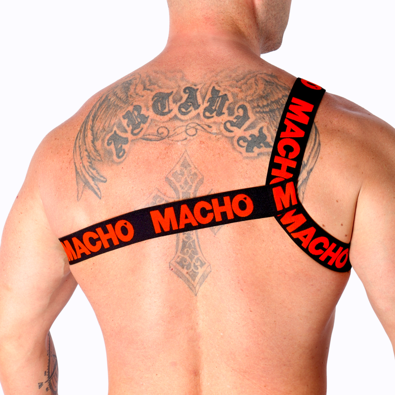 MACHO - RED ROMAN HARNESS S/M