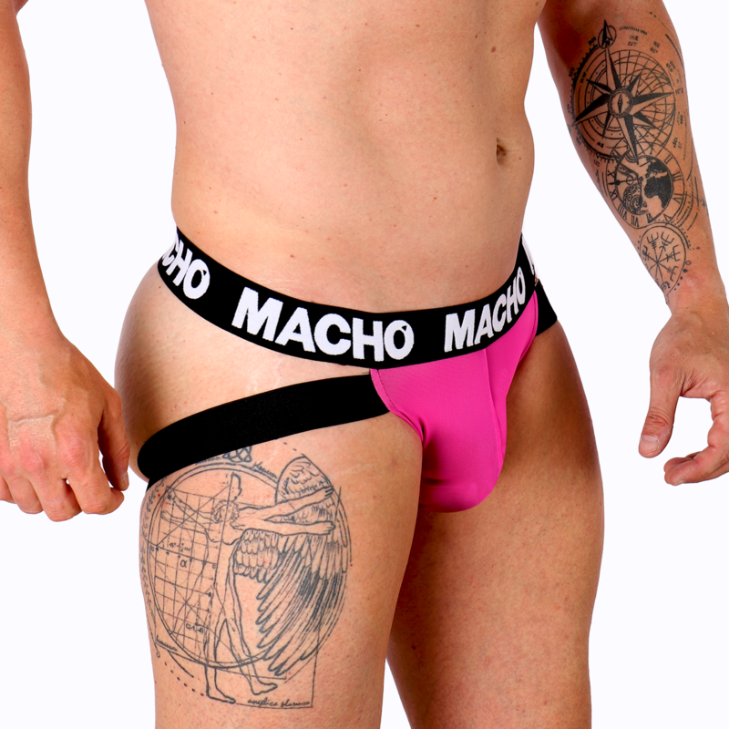 MACHO - MX28FR JOCK FLUORESCENT PINK S
