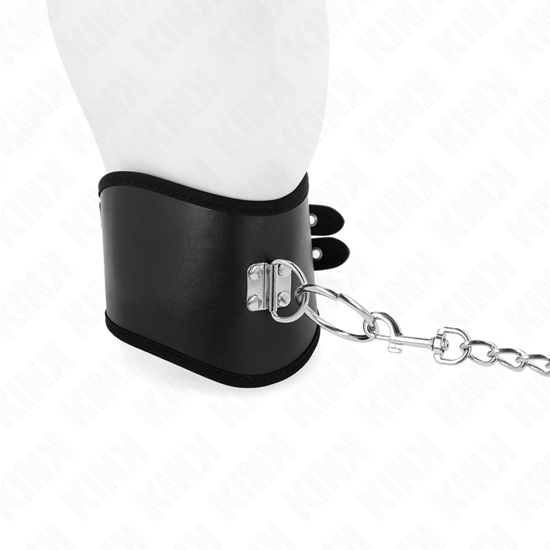 KINK - 65 CM COLLAR WITH LARGE ADJUSTABLE BRACELET 40-55 CM X 10 CM