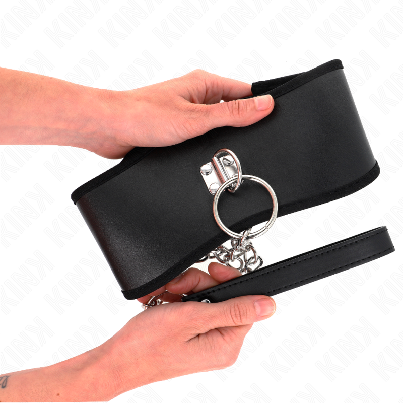 KINK - 65 CM COLLAR WITH LARGE ADJUSTABLE BRACELET 40-55 CM X 10 CM