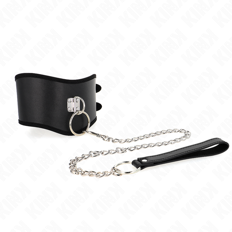 KINK - 65 CM COLLAR WITH LARGE ADJUSTABLE BRACELET 40-55 CM X 10 CM