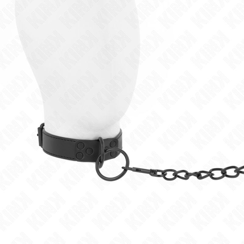 KINK - DARK LEAD COLLAR 65 CM ADJUSTABLE 37-54 CM X 3 CM
