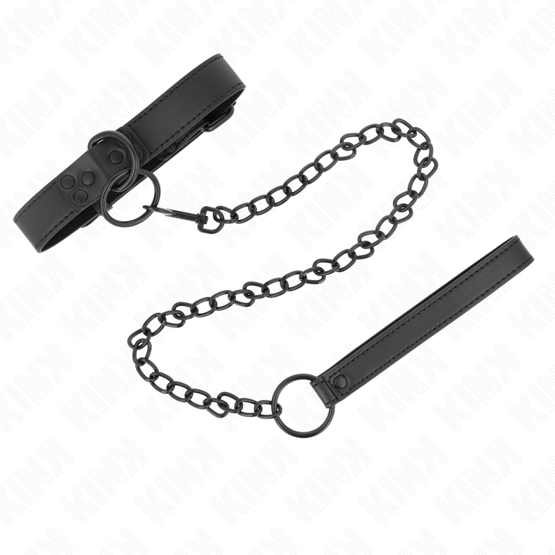KINK - DARK LEAD COLLAR 65 CM ADJUSTABLE 37-54 CM X 3 CM
