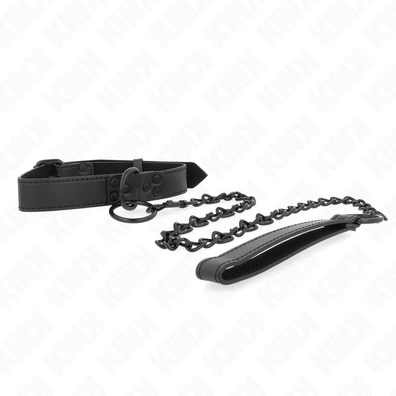 KINK - DARK LEAD COLLAR 65 CM ADJUSTABLE 37-54 CM X 3 CM